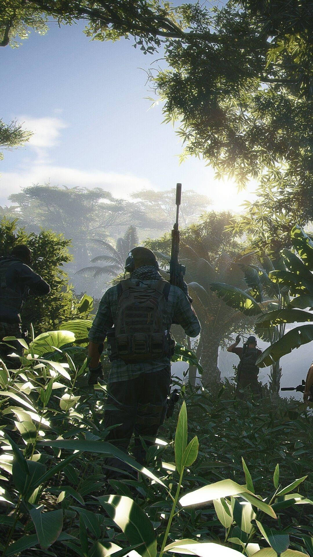Jungle'daki Asker iPhone Duvar Kağıdı