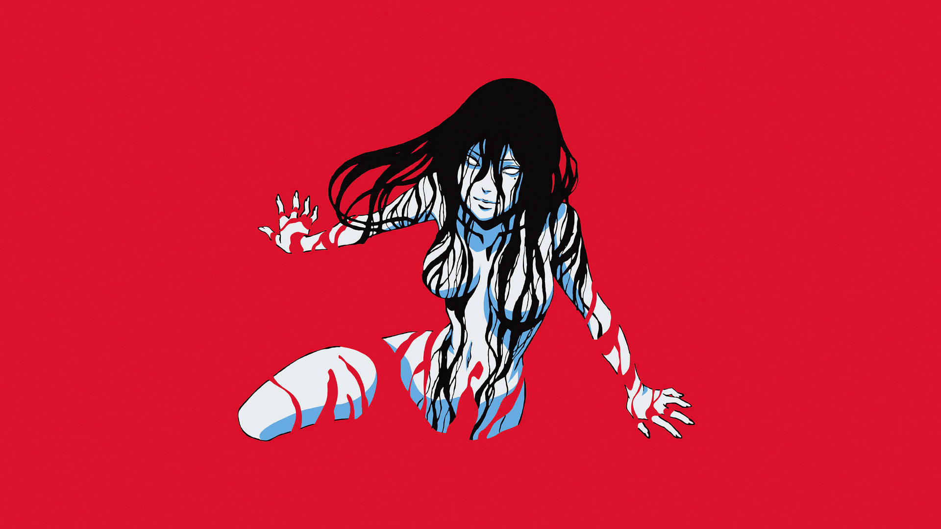 Junji Ito Kan Havuzu Duvar Kağıdı