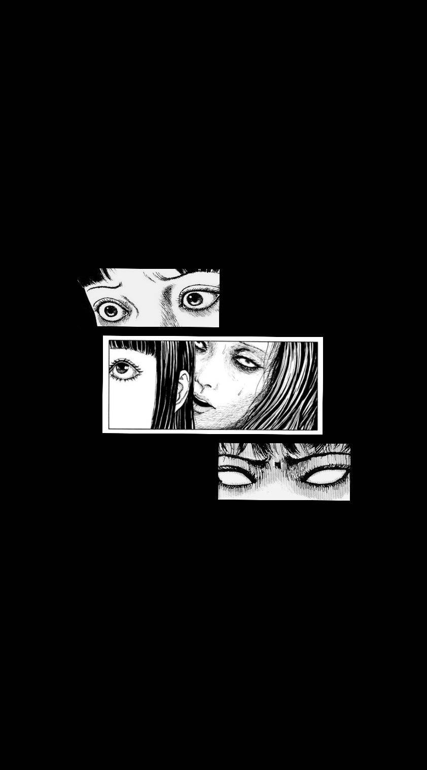 Junji Ito Manga Sanatında Grotesk Güzellik Duvar Kağıdı