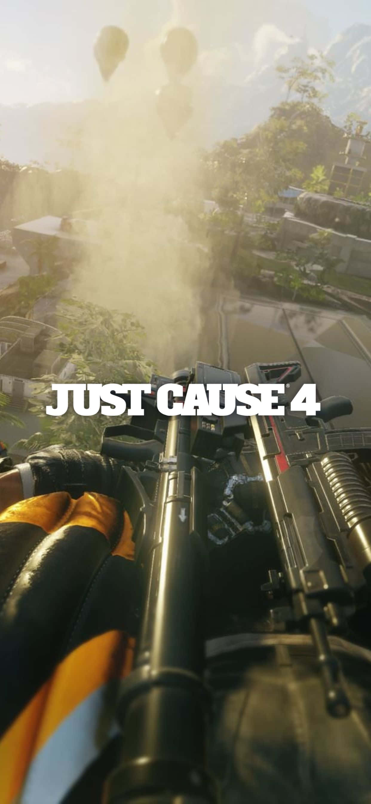 Just Cause 4'ü iPhone XS Max'inizde oynayın! Duvar Kağıdı