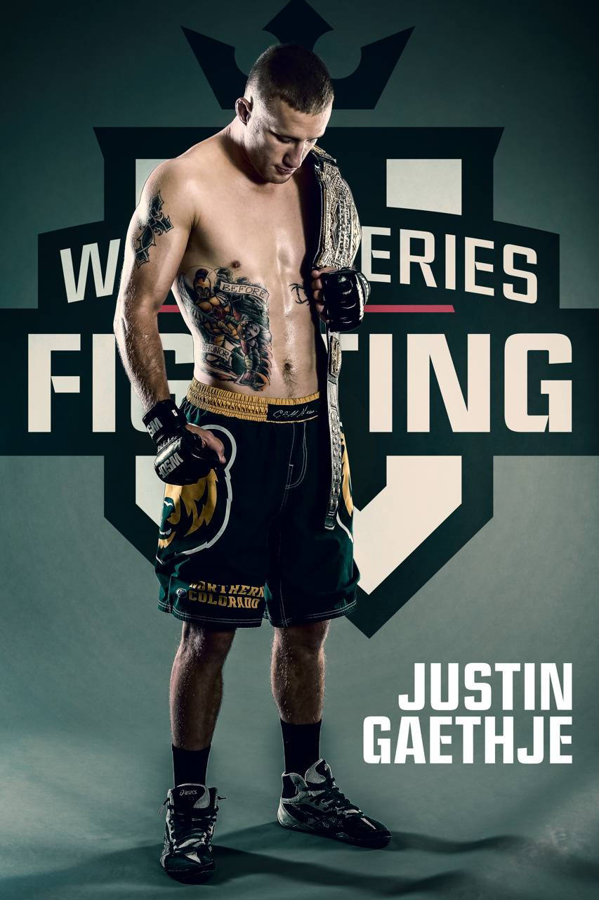 Justin Gaethje'nin Tam Vücut Tanıtım Fotoğrafı Duvar Kağıdı