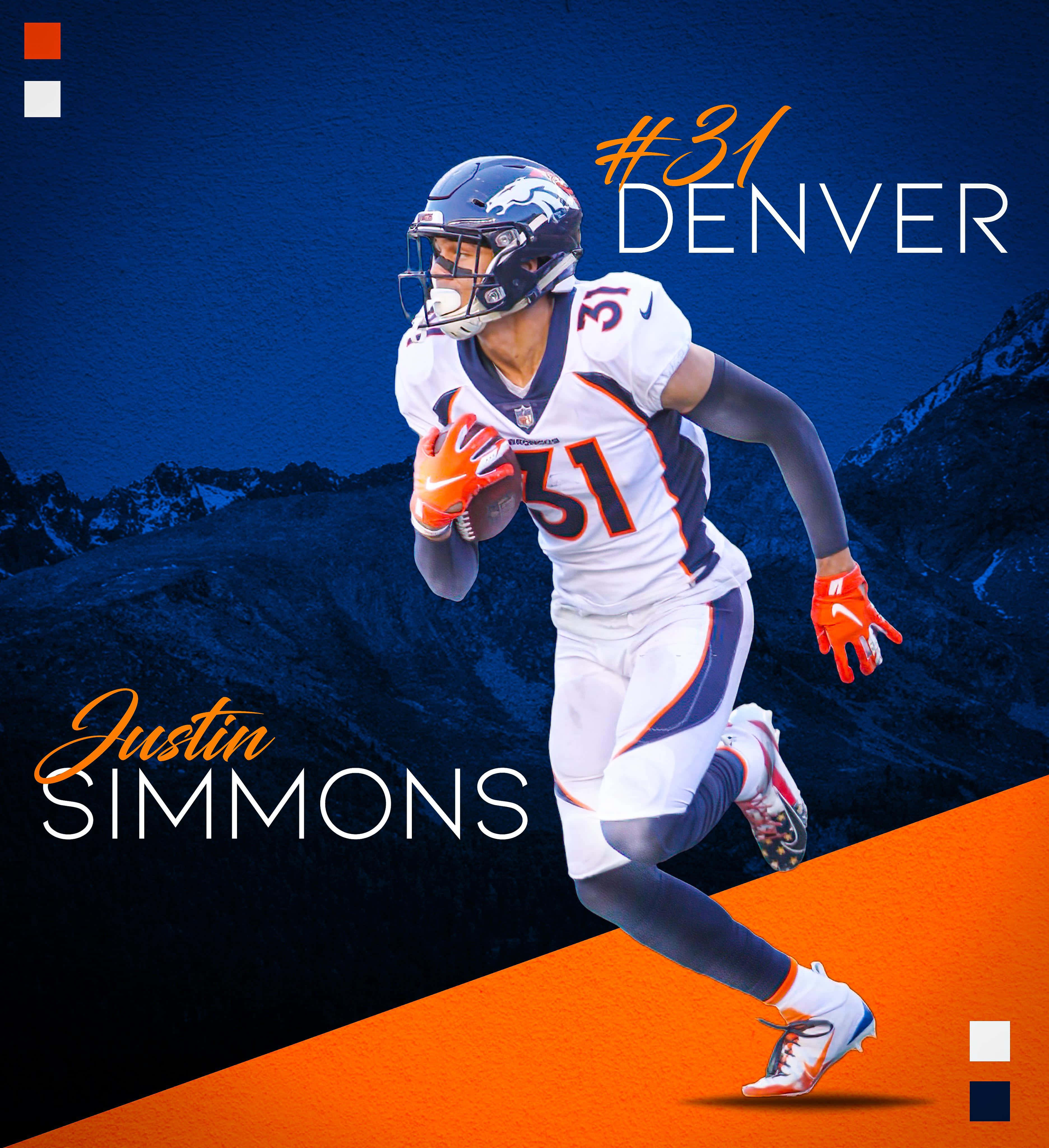 Justin Simmons Denver İçin Duvar Kağıdı