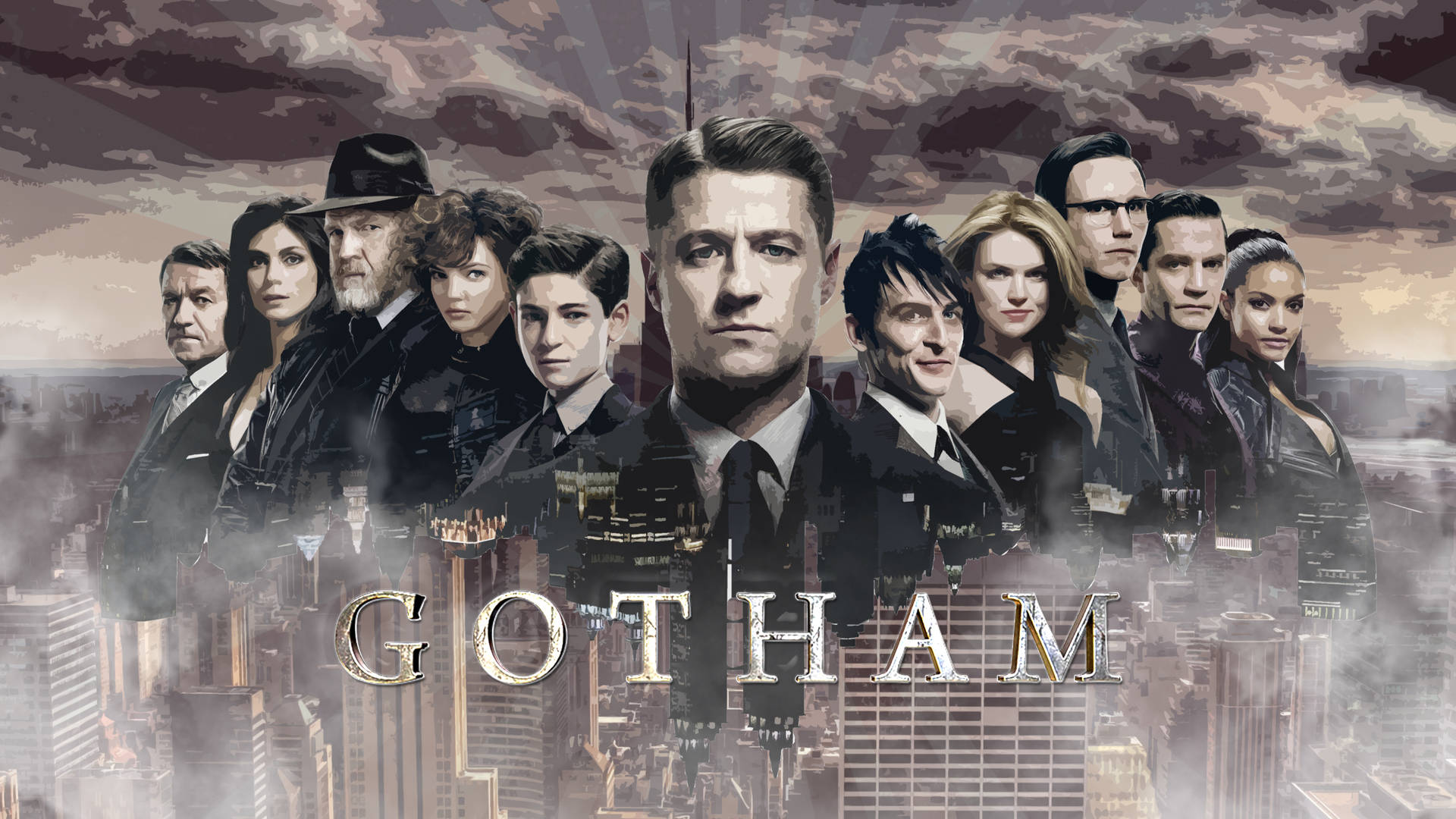 Kahverengi Estetik 4K Gotham Kadrosu