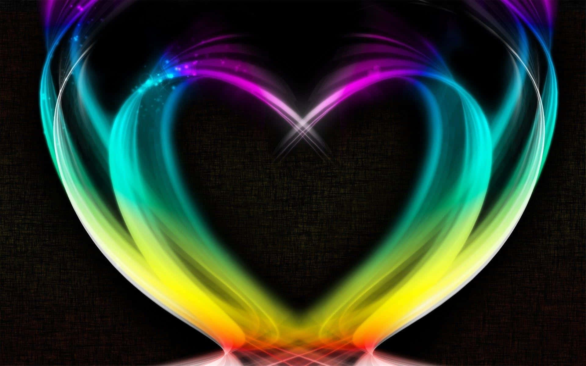 Kalbinizin sevgiyle parlamasına izin verin! Duvar Kağıdı