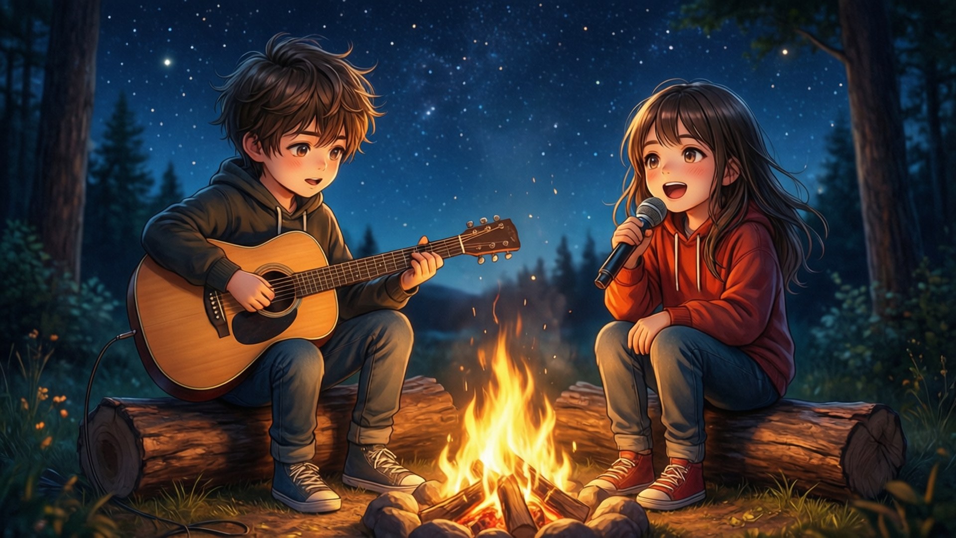 Kamp Ateşi Şarkıları Duvar Kağıdı