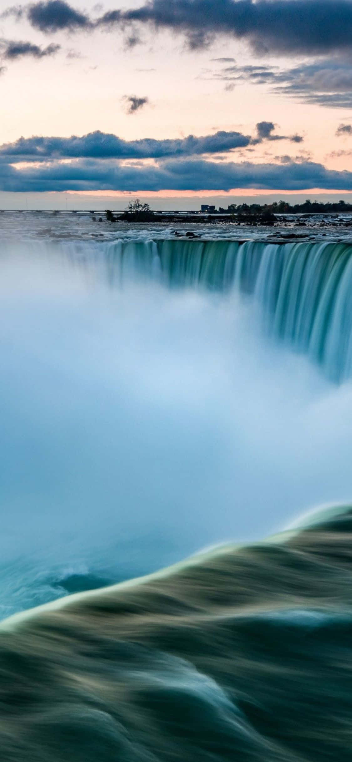Kanada iPhone X Niagara Şelalesi Duvar Kağıdı