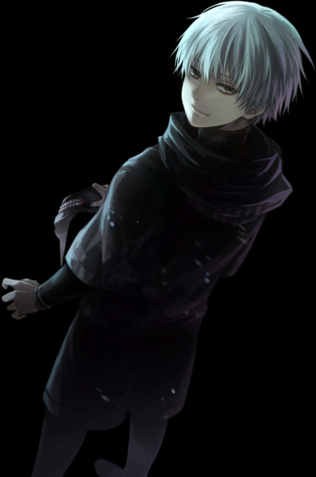 Kaneki Ken Portresi Tokyo Ghoul Duvar Kağıdı