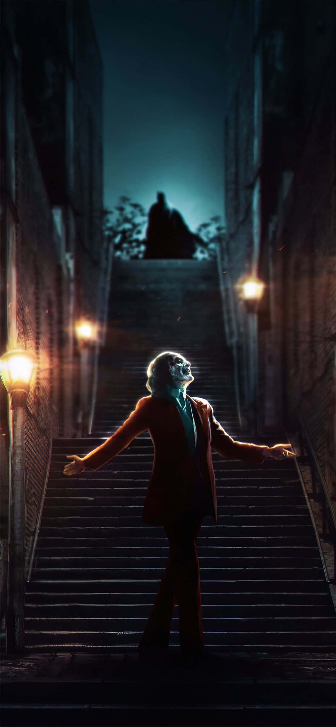 "Kaos hüküm sürsün." - Joker Duvar Kağıdı