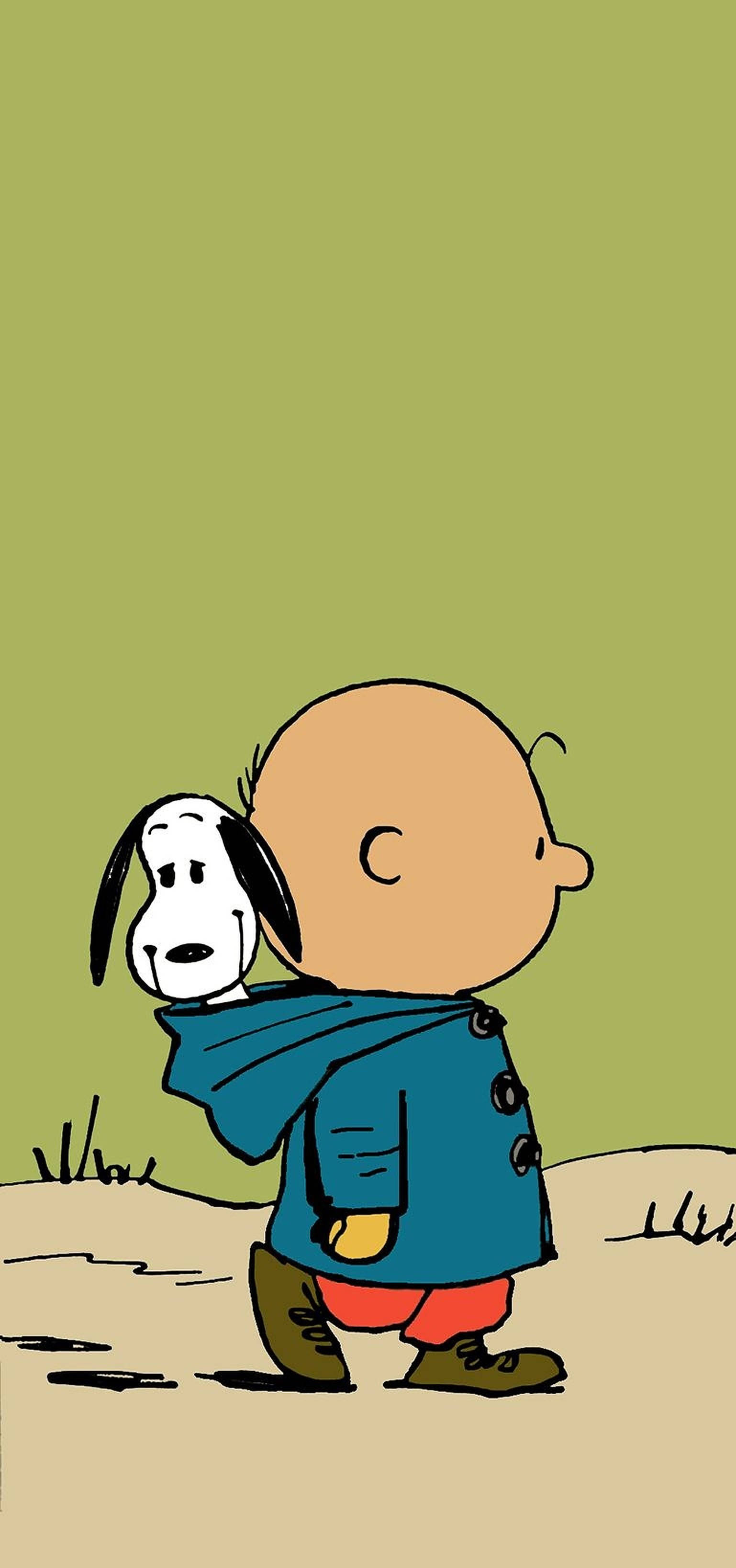 Kapüşonlu Charlie Brown Duvar Kağıdı