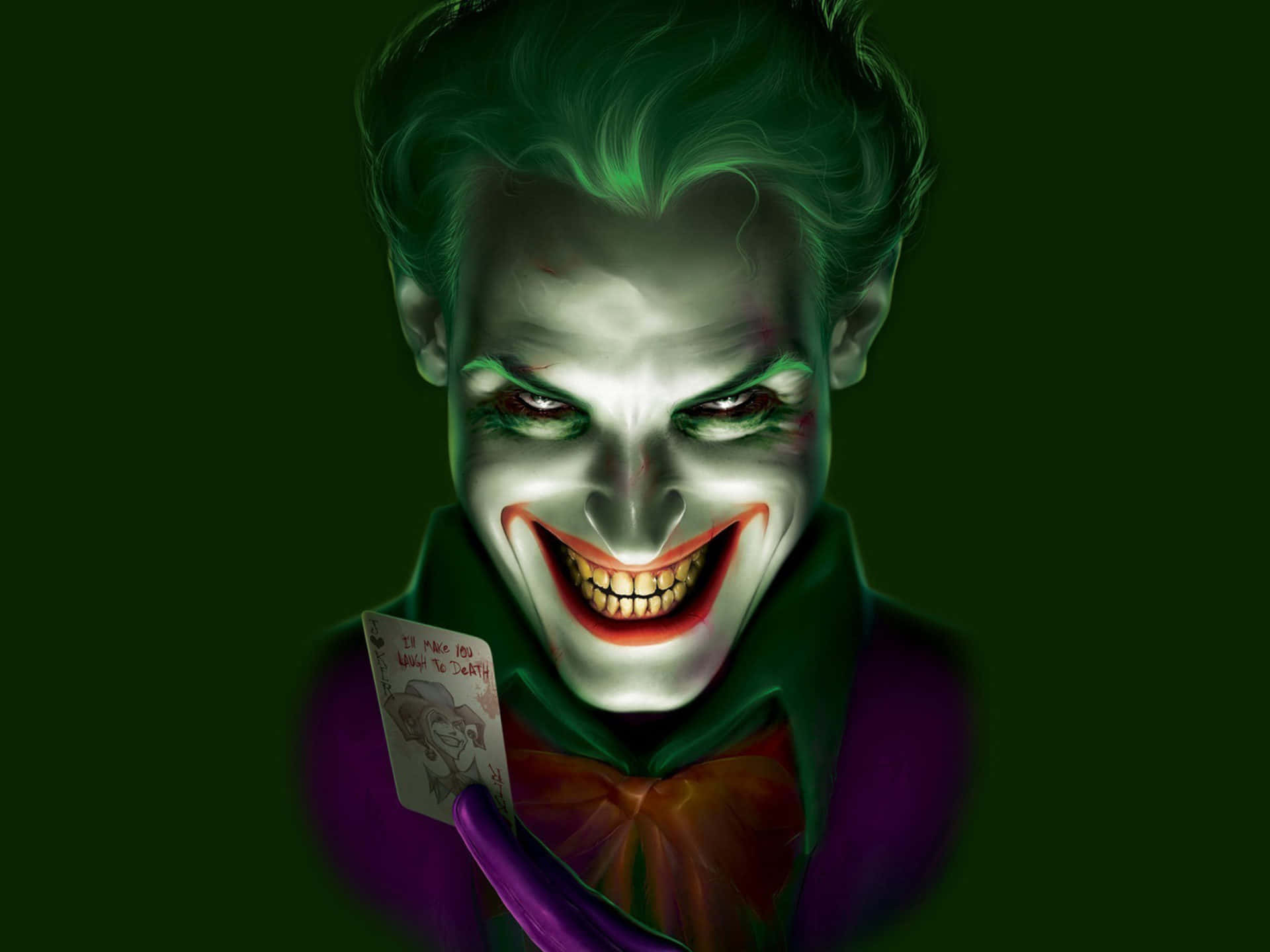 Kara Harlequin: Joker'in Portresi Duvar Kağıdı
