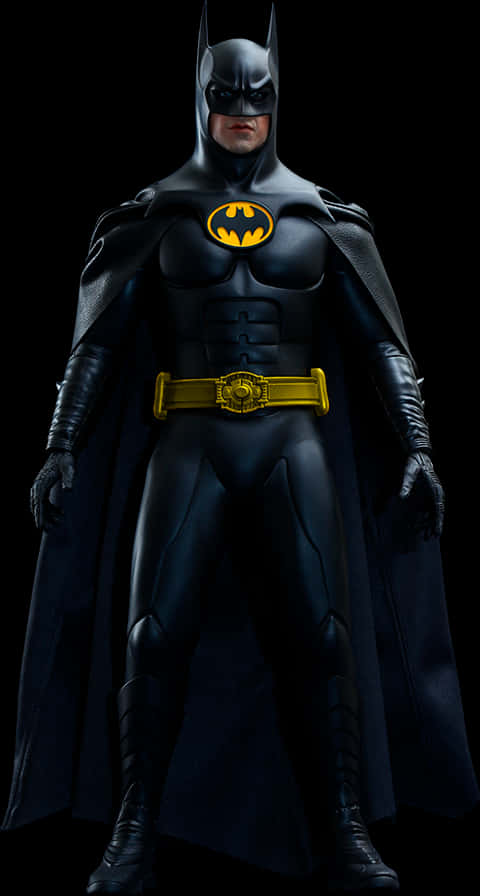 Kara Şövalye Batman Kostümü Portresi Duvar Kağıdı