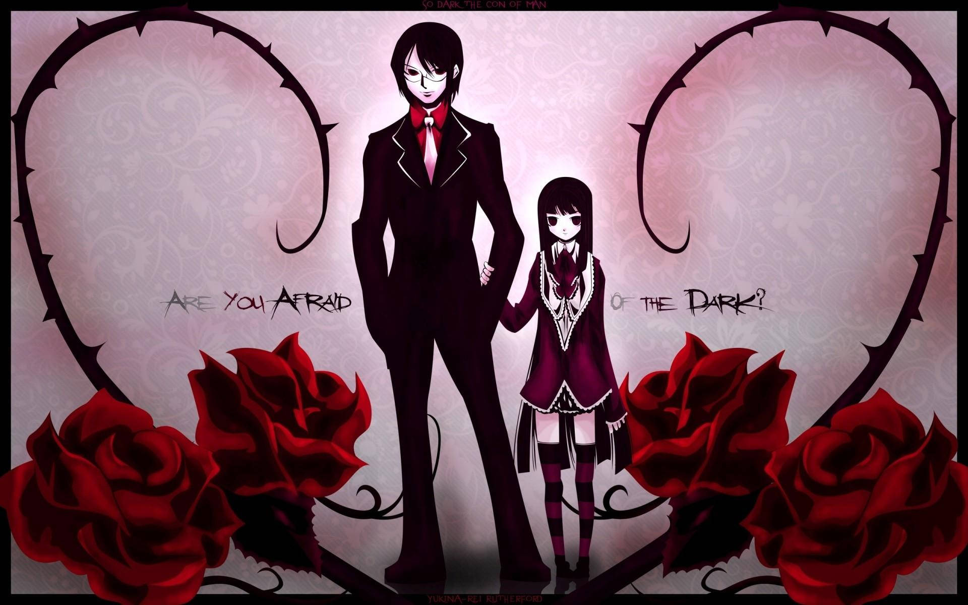 Karanlık Anime Karanlıktan Korkmak Duvar Kağıdı