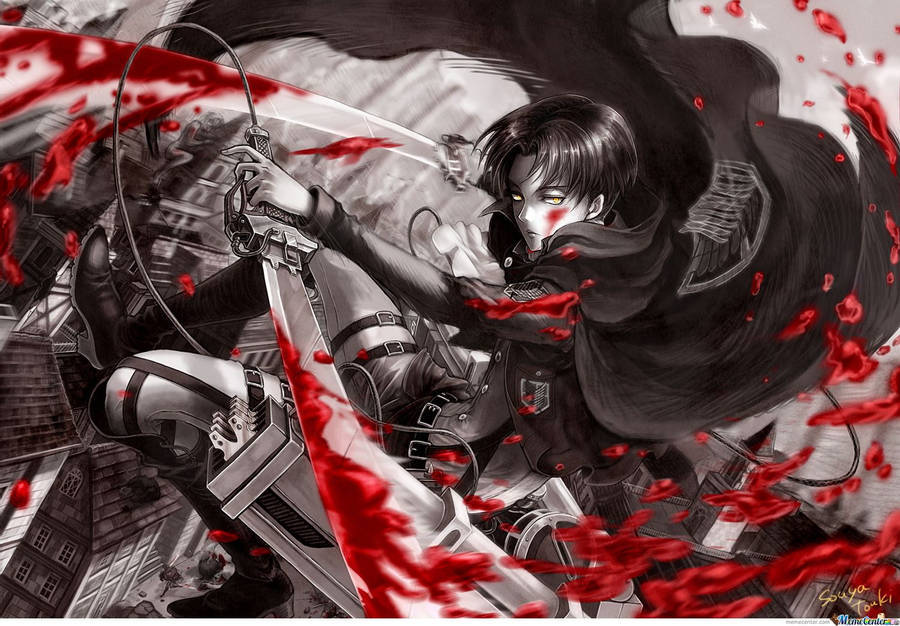 Karanlık Levi Sert Anime Profil Resmi Duvar Kağıdı
