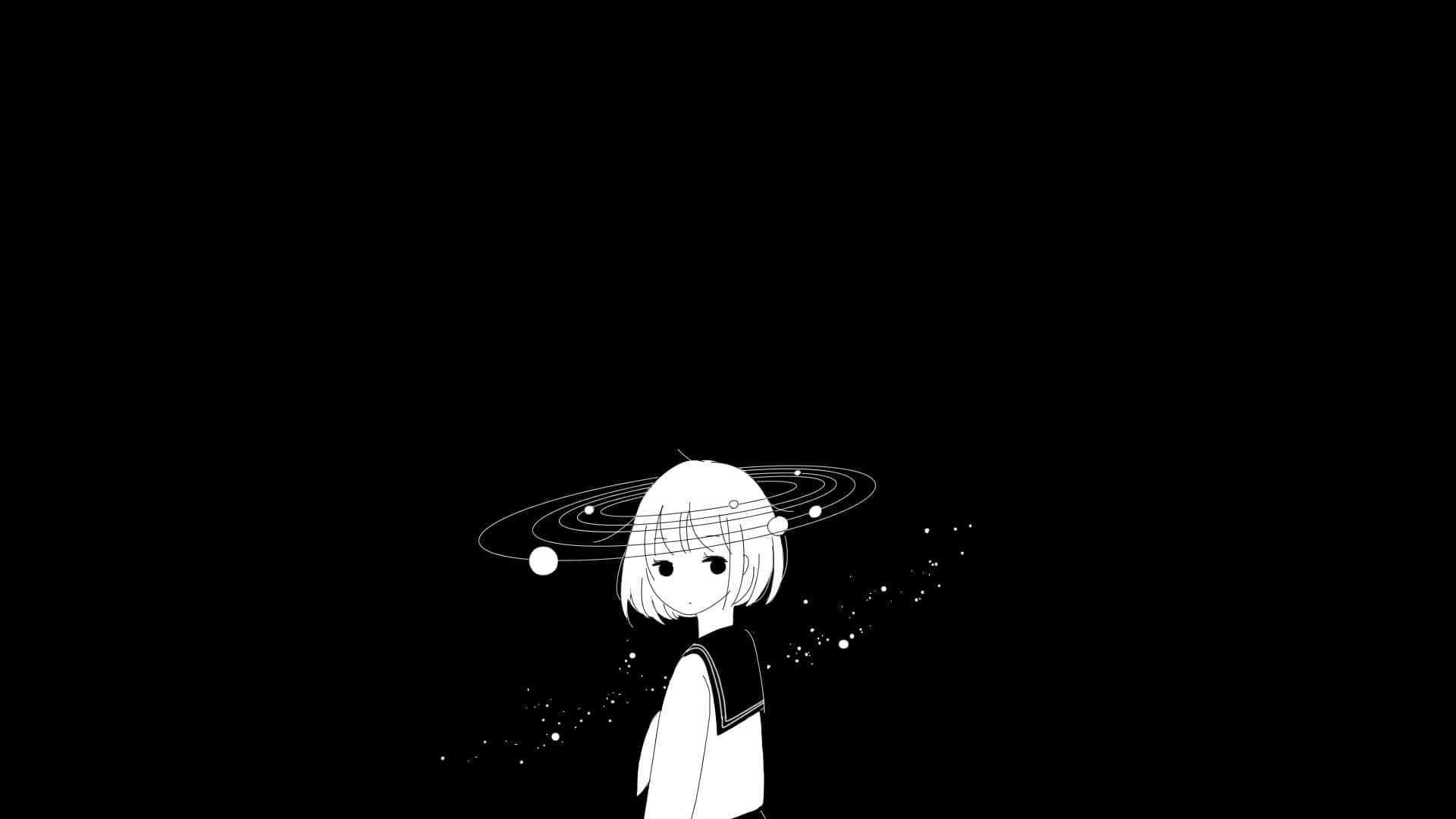 Karanlık ve ürkütücü bir anime sahnesi Duvar Kağıdı
