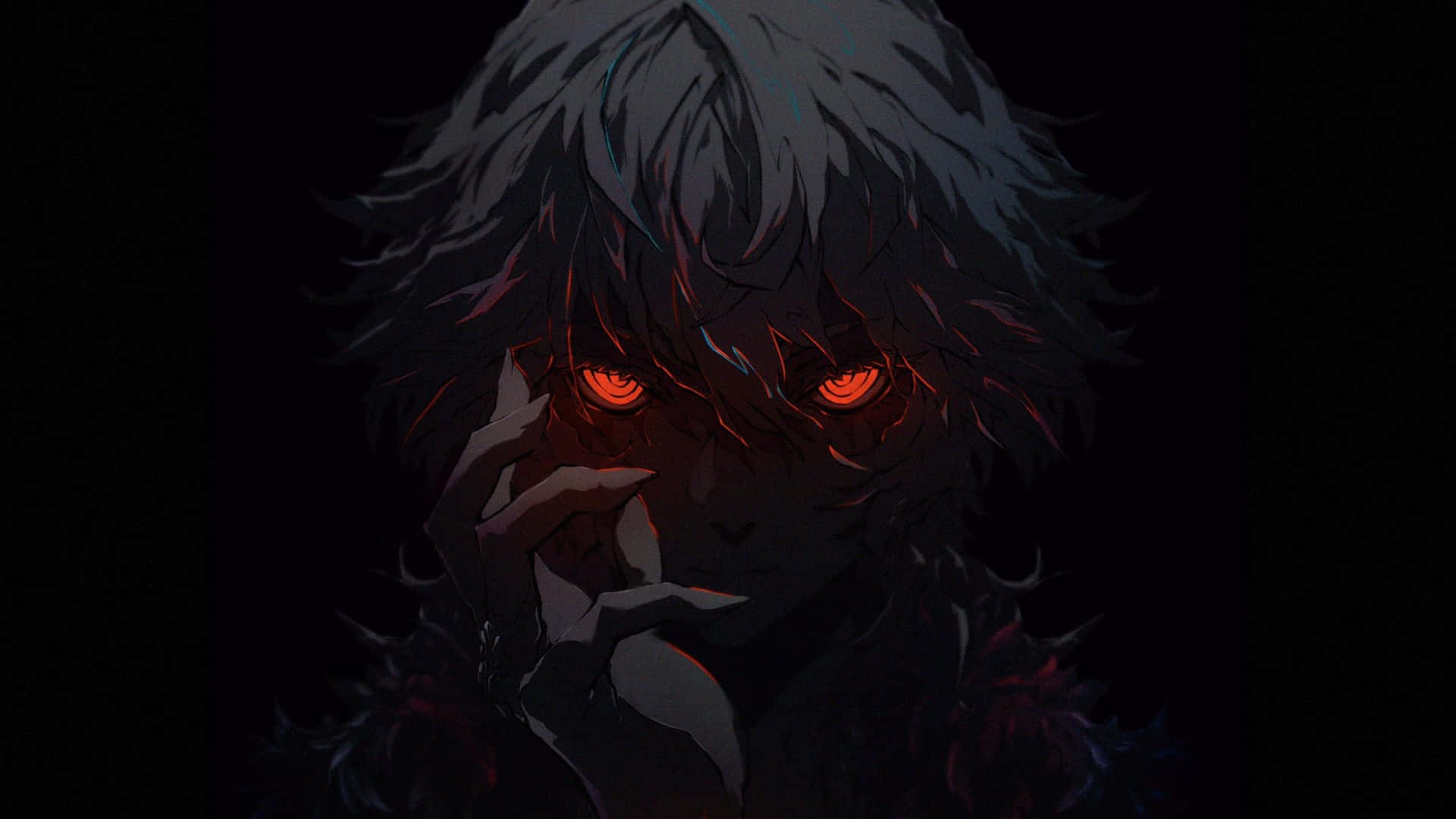 Karanlık bir anime ile karanlığın yolunda ilerleyin Duvar Kağıdı