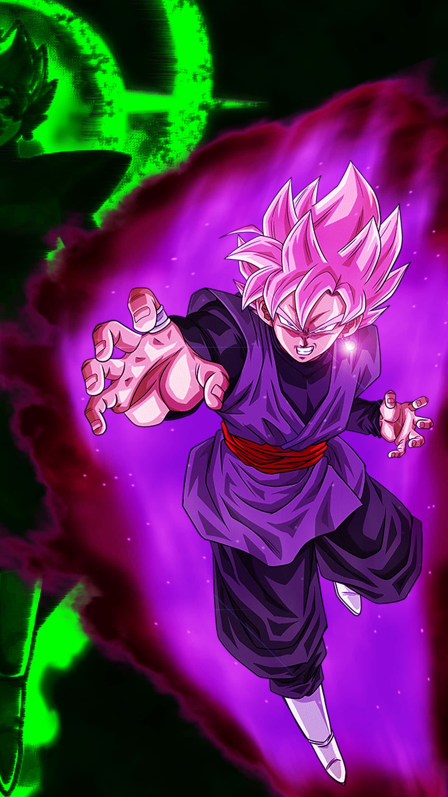 Karanlık Güç Serbest Kalıyor - Goku Black Dönüşümü Duvar Kağıdı