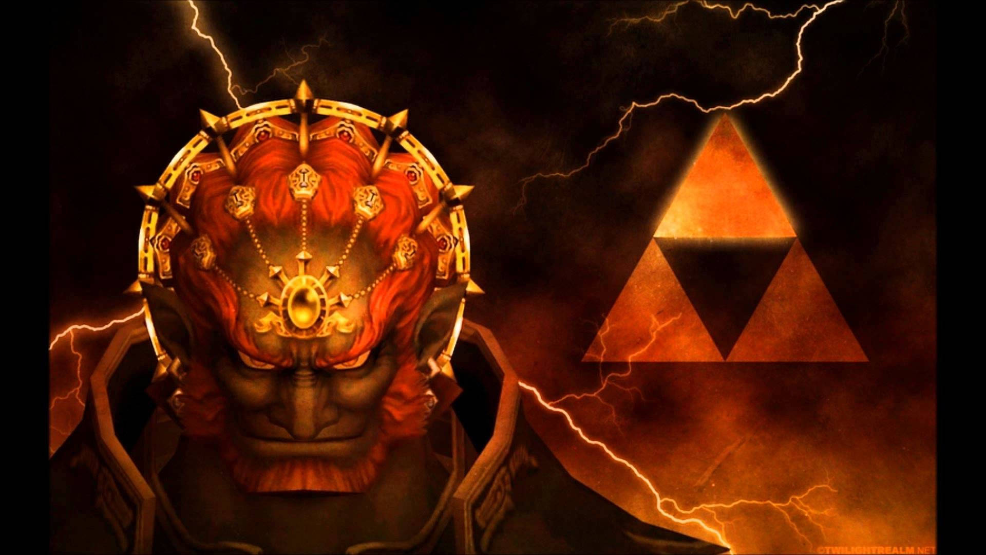 Karanlık Lord Ganondorf, The Legend of Zelda Karanlık Temasıyla Duvar Kağıdı