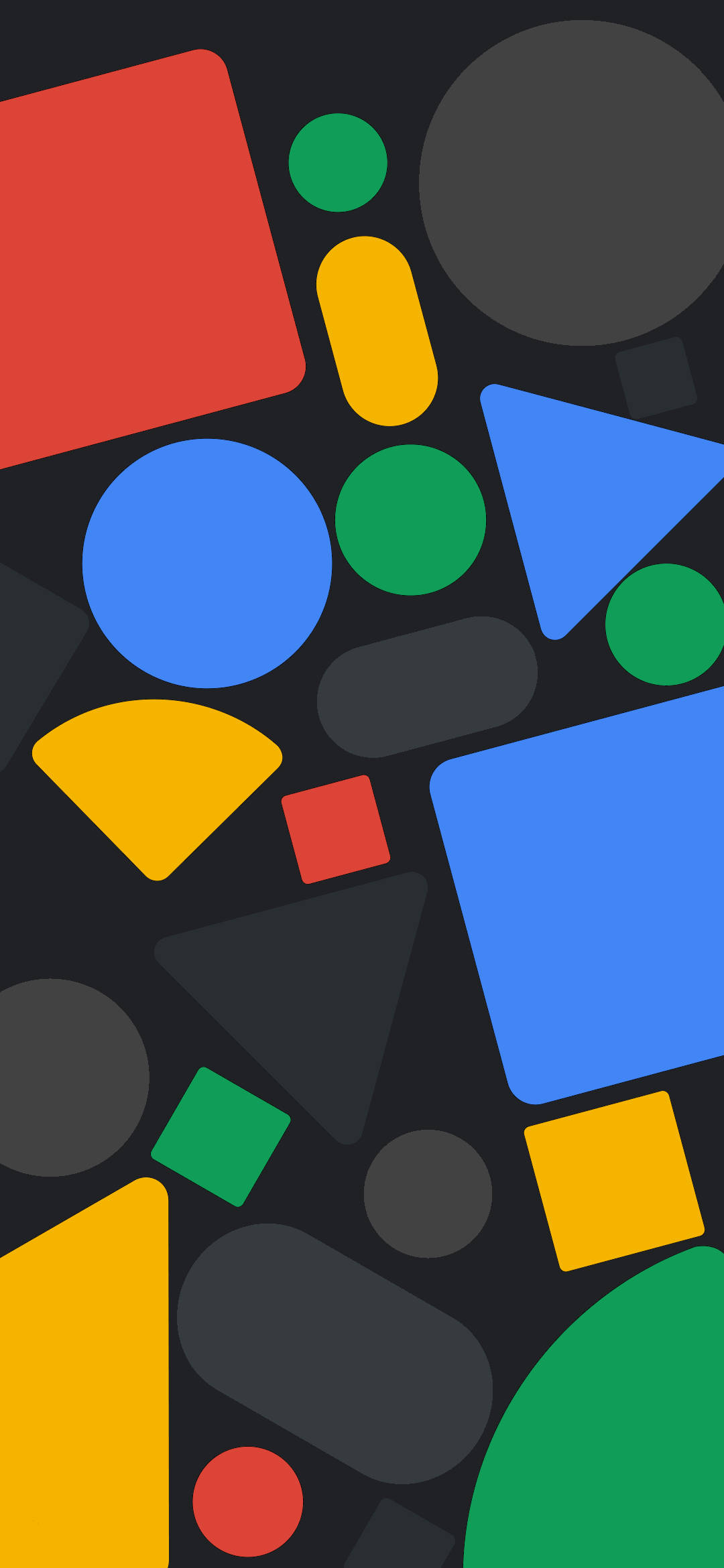 Karanlık Mod Android Pixel 4 Duvar Kağıdı