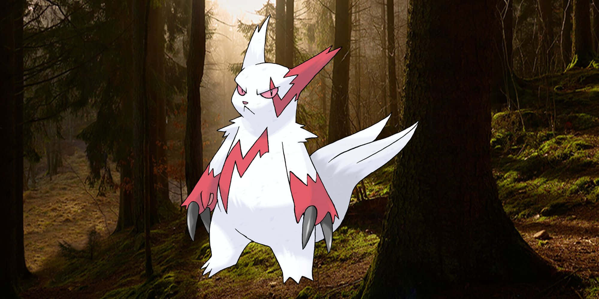 Karanlık Ormanda Zangoose Duvar Kağıdı