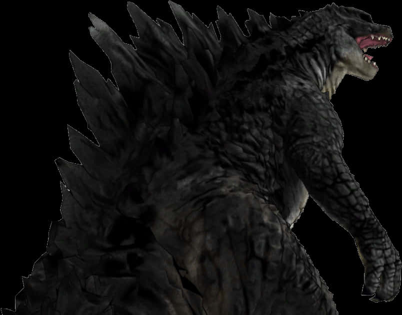 Karanlıkta Kükreyen Godzilla Duvar Kağıdı
