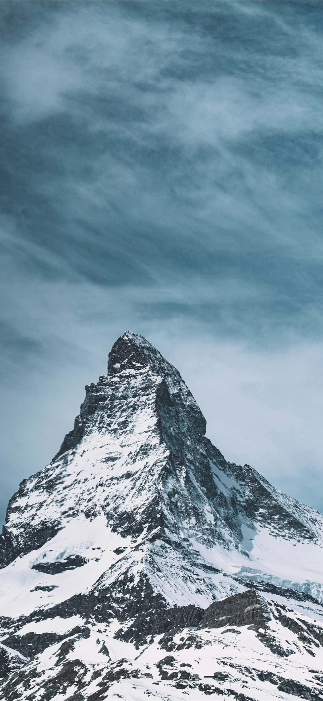 Karlı Matterhorn Zirvesi Duvar Kağıdı