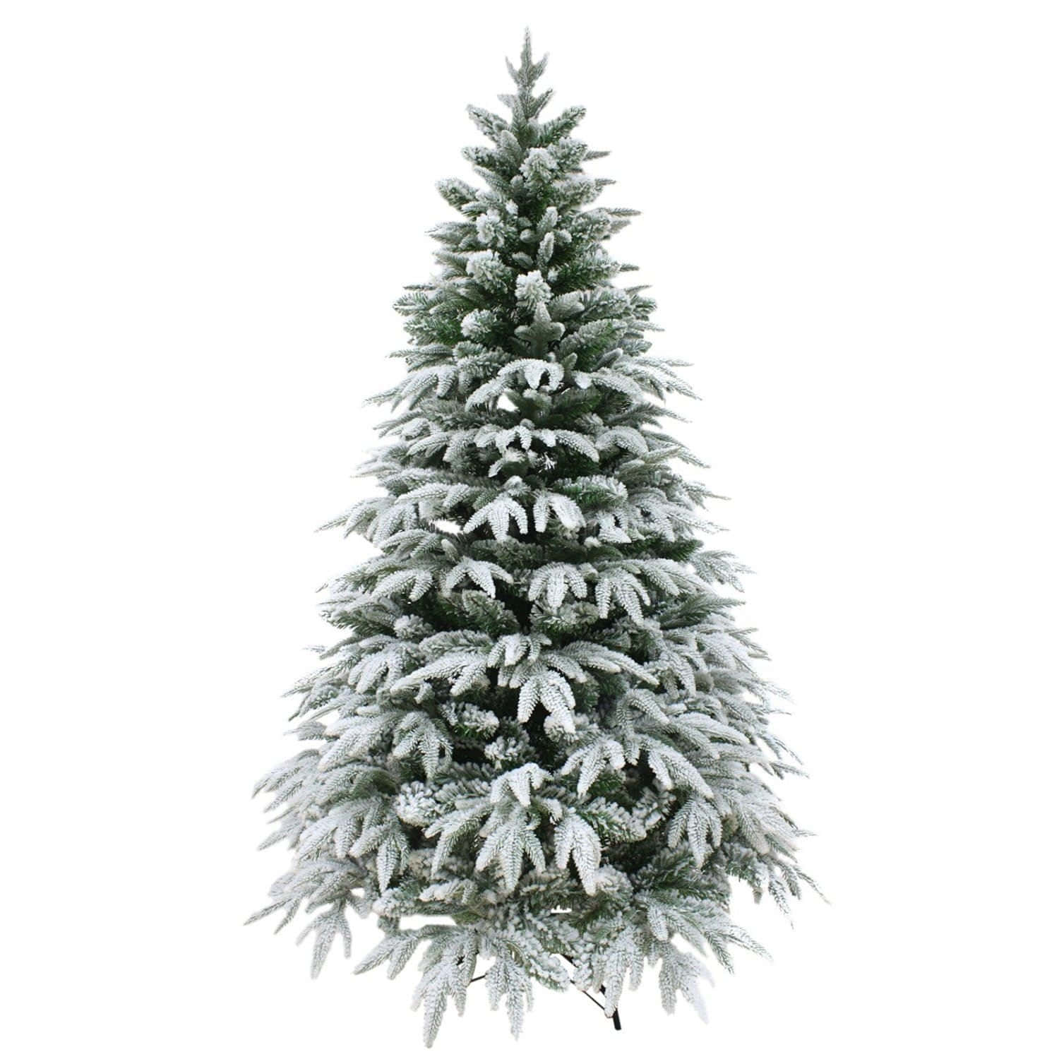 Karlı Noel Ağacı Görseli Duvar Kağıdı