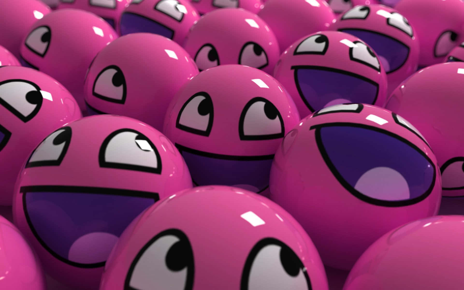 Kawaii Pembe ile yüzünüzde bir gülümseme oluşturun Duvar Kağıdı