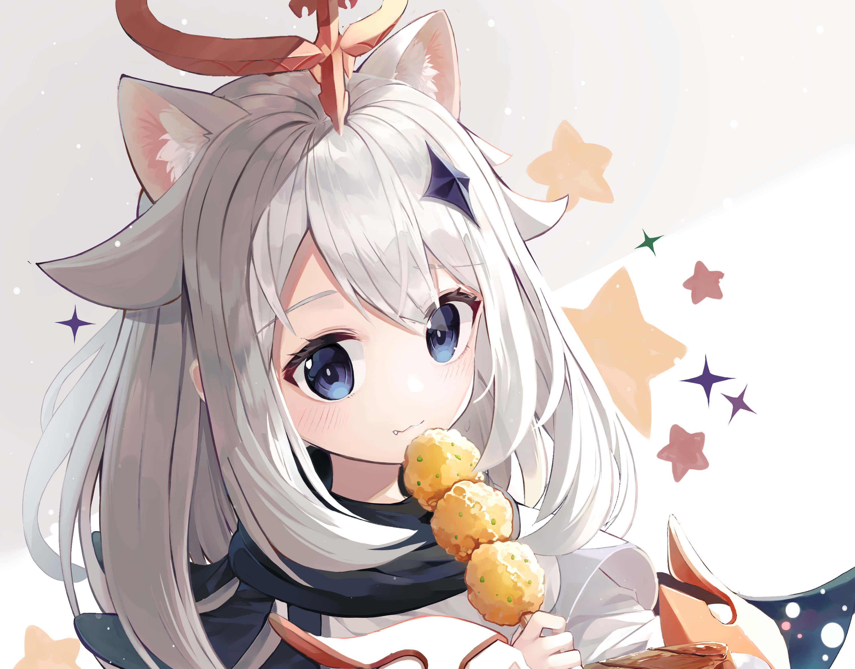 Kedi Paimon Genshin PFP Duvar Kağıdı