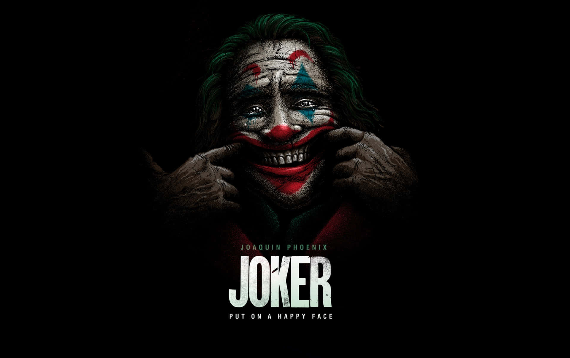 Kendi Joker Maskenle kaosa hazır olun! Duvar Kağıdı