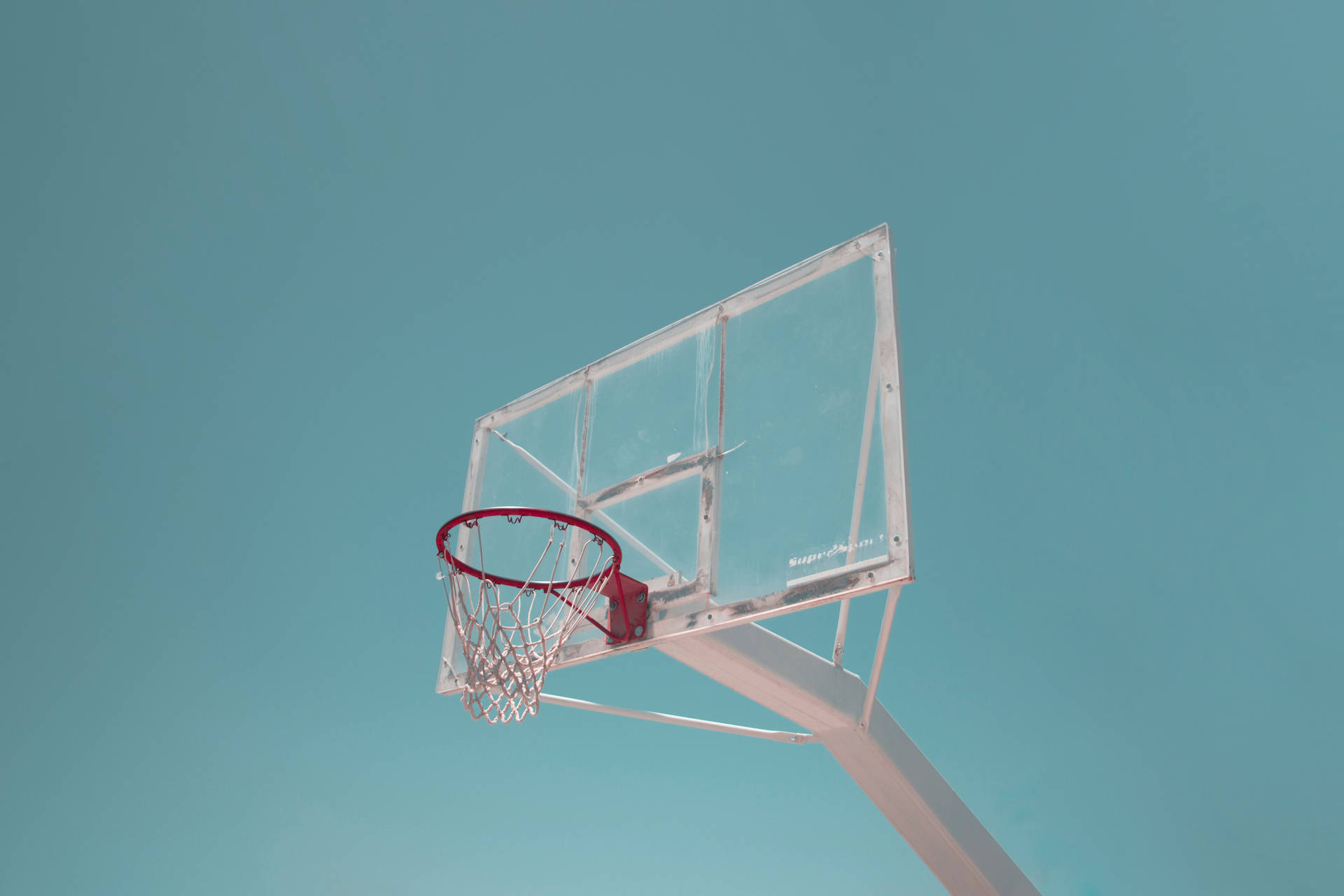Minimalist Basketbol Potası duvar kağıdı