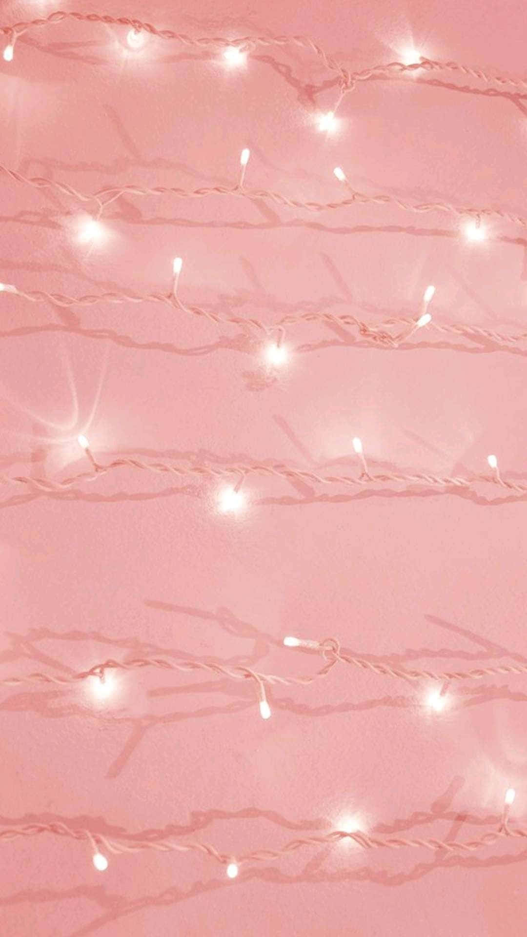 Kendinizi Bu Rose Gold Estetik Arka Planın Sıcak Işıltısına Bırakın Duvar Kağıdı