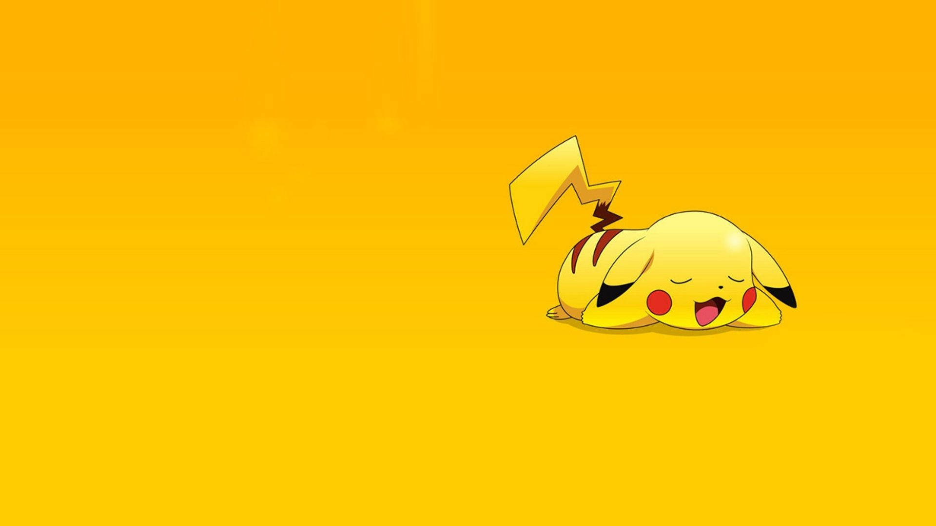 Kestirmeye Hazır Bir Pikachu Duvar Kağıdı