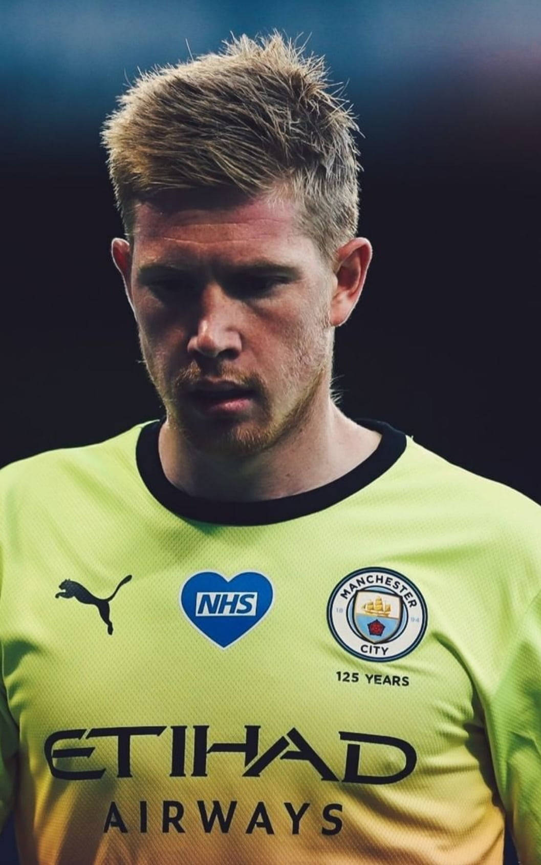Kevin De Bruyne Yakın Çekim Duvar Kağıdı