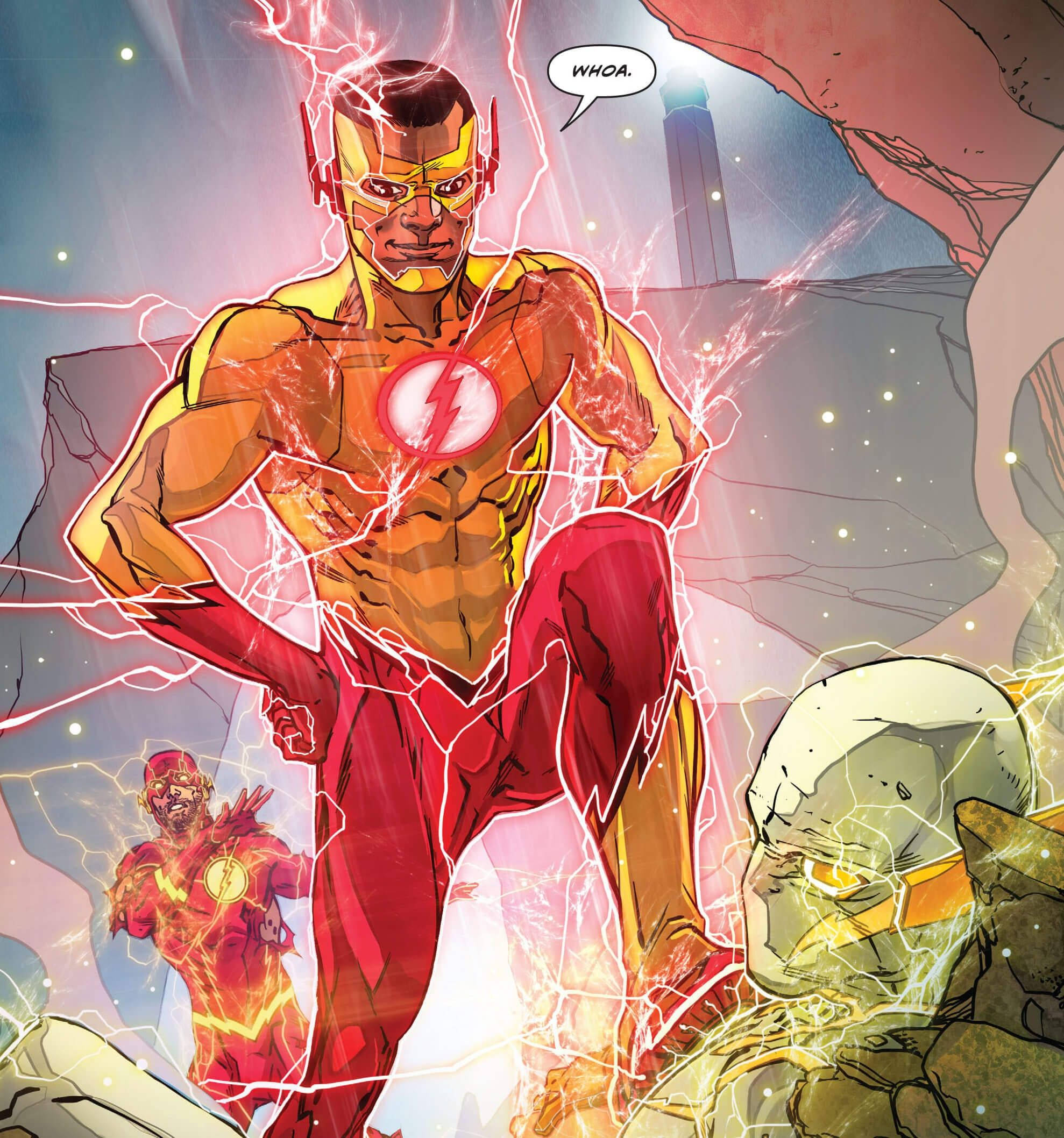 Kid Flash Hızlı Koşucu Duvar Kağıdı