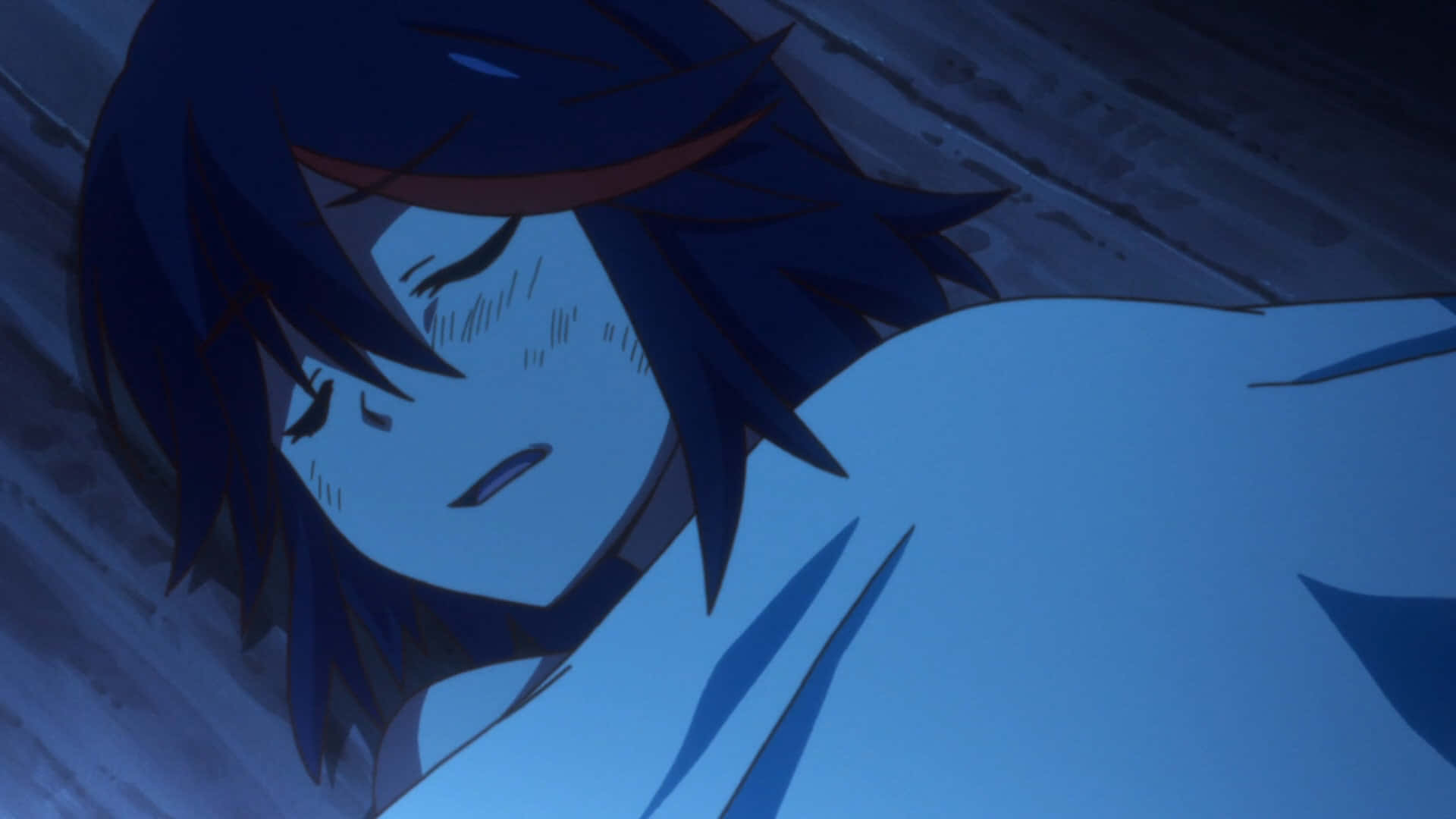 Kill La Kill Uyuyan Ryuko Matoi Resmi Duvar Kağıdı