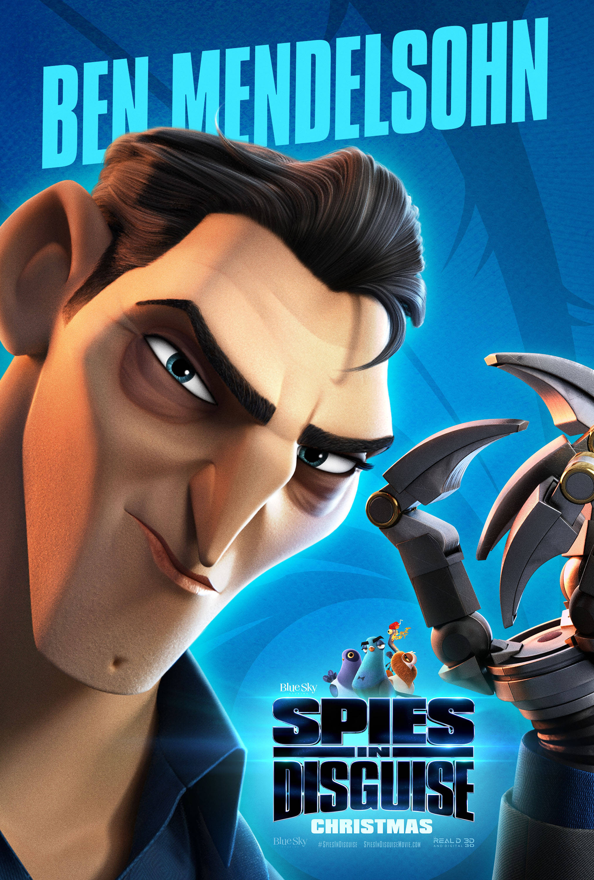 Killian Poster Spies In Disguise Duvar Kağıdı