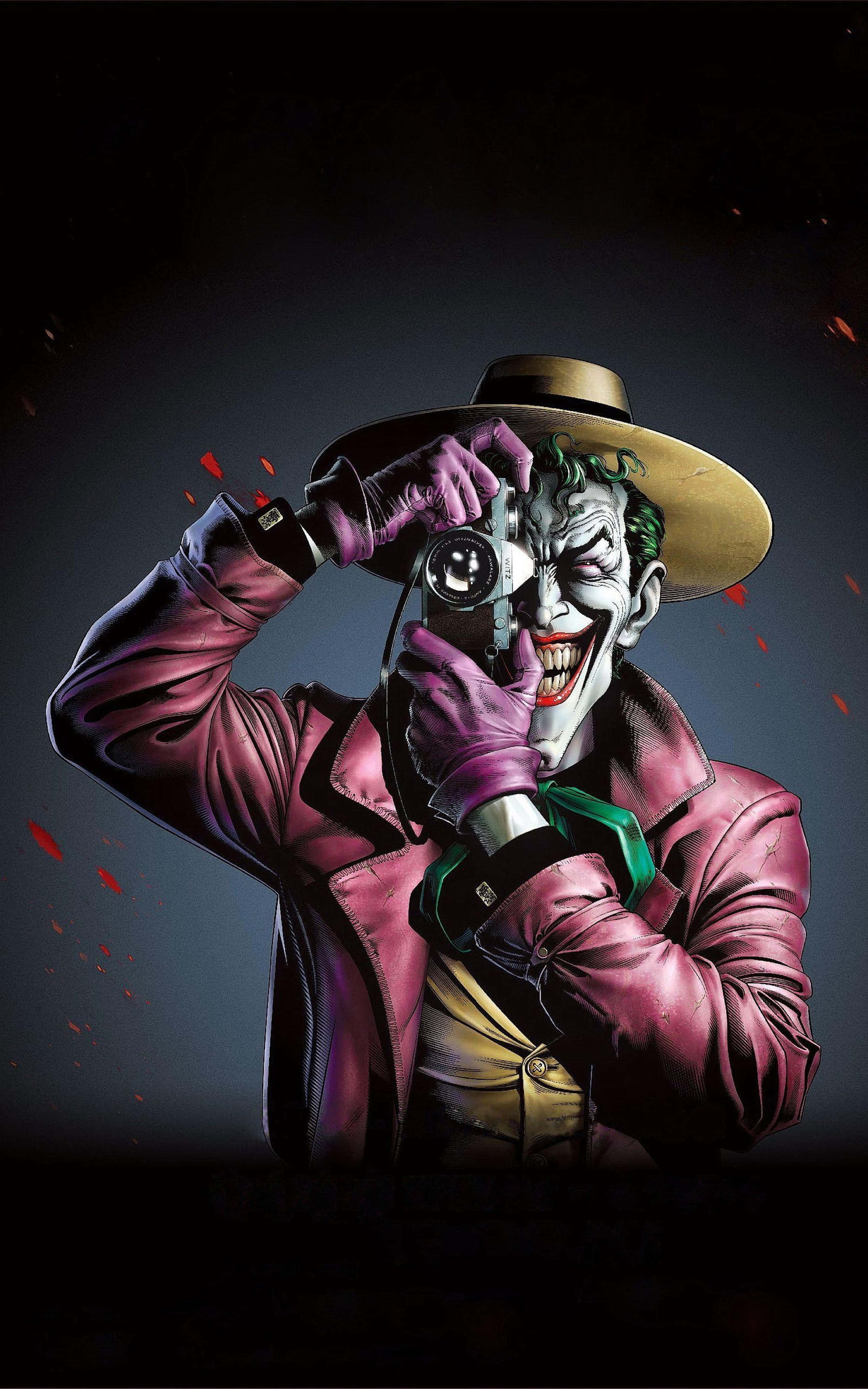 Killing Joke Joker 4K Telefon Duvar Kağıdı