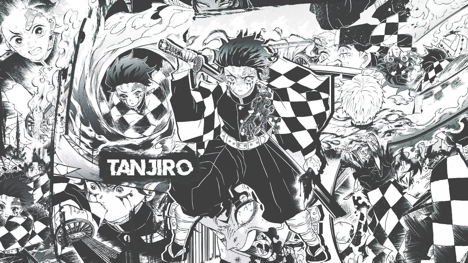 Kimetsu No Yaiba Manga Paneli Duvar Kağıdı