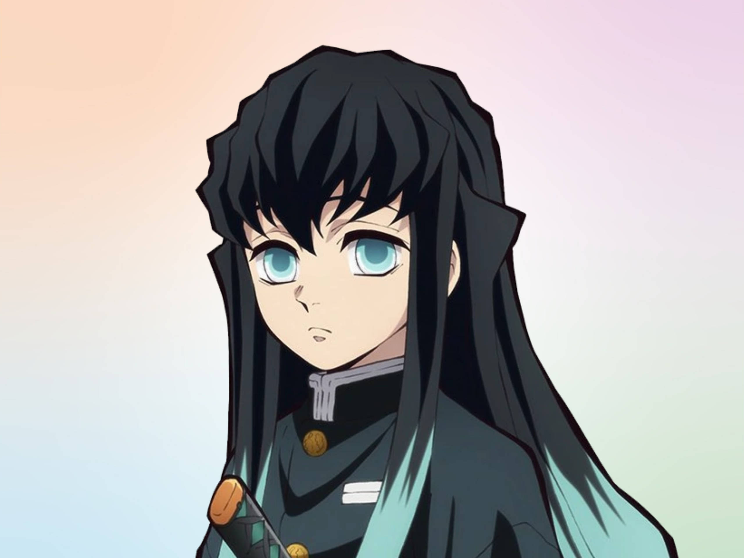 Kimetsu no Yaiva Hashira Pastel Tokito Duvar Kağıdı