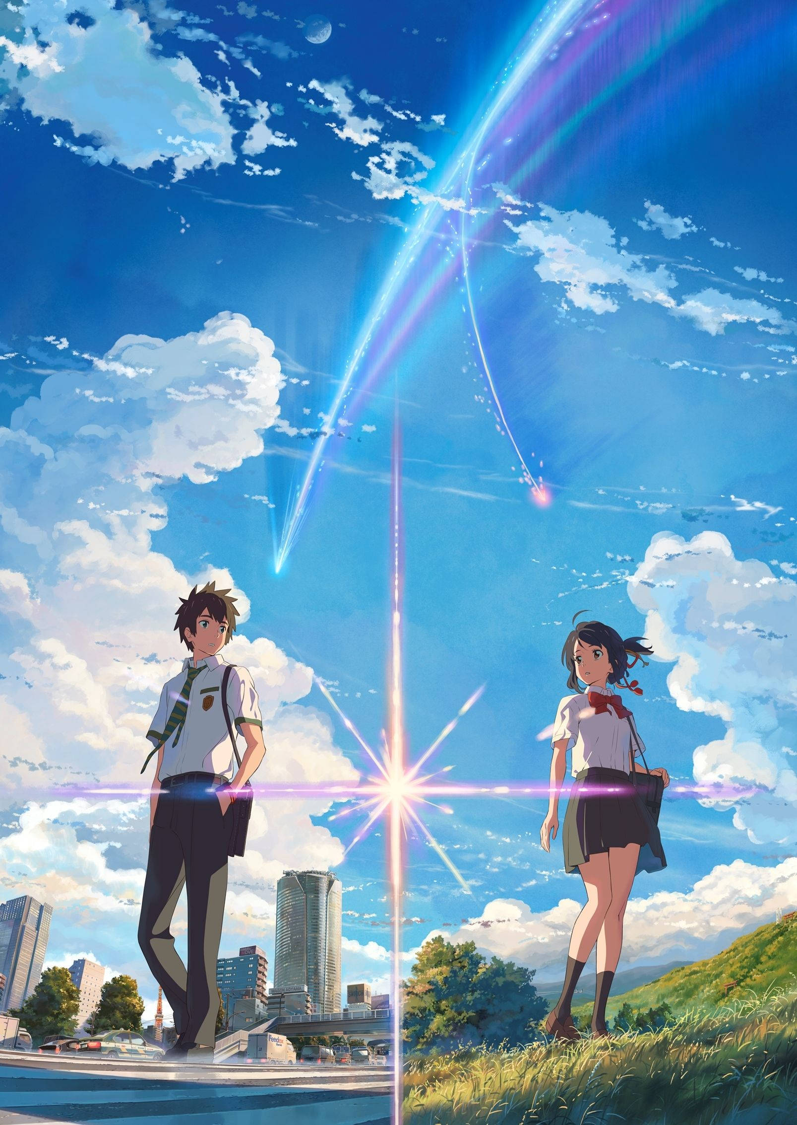 Kimi No Na Wa Taki ve Mitsuha Duvar Kağıdı