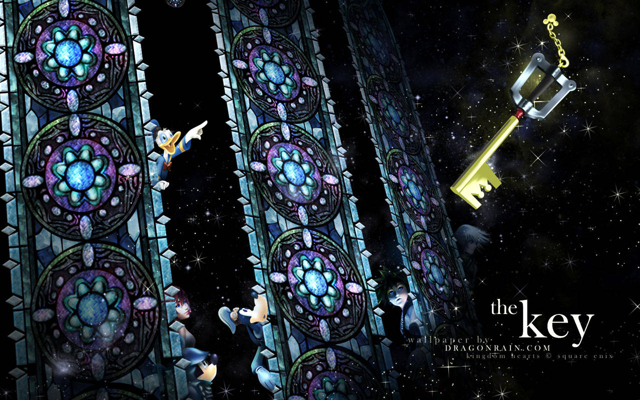 Kingdom Heart Logolu Havalı Resim