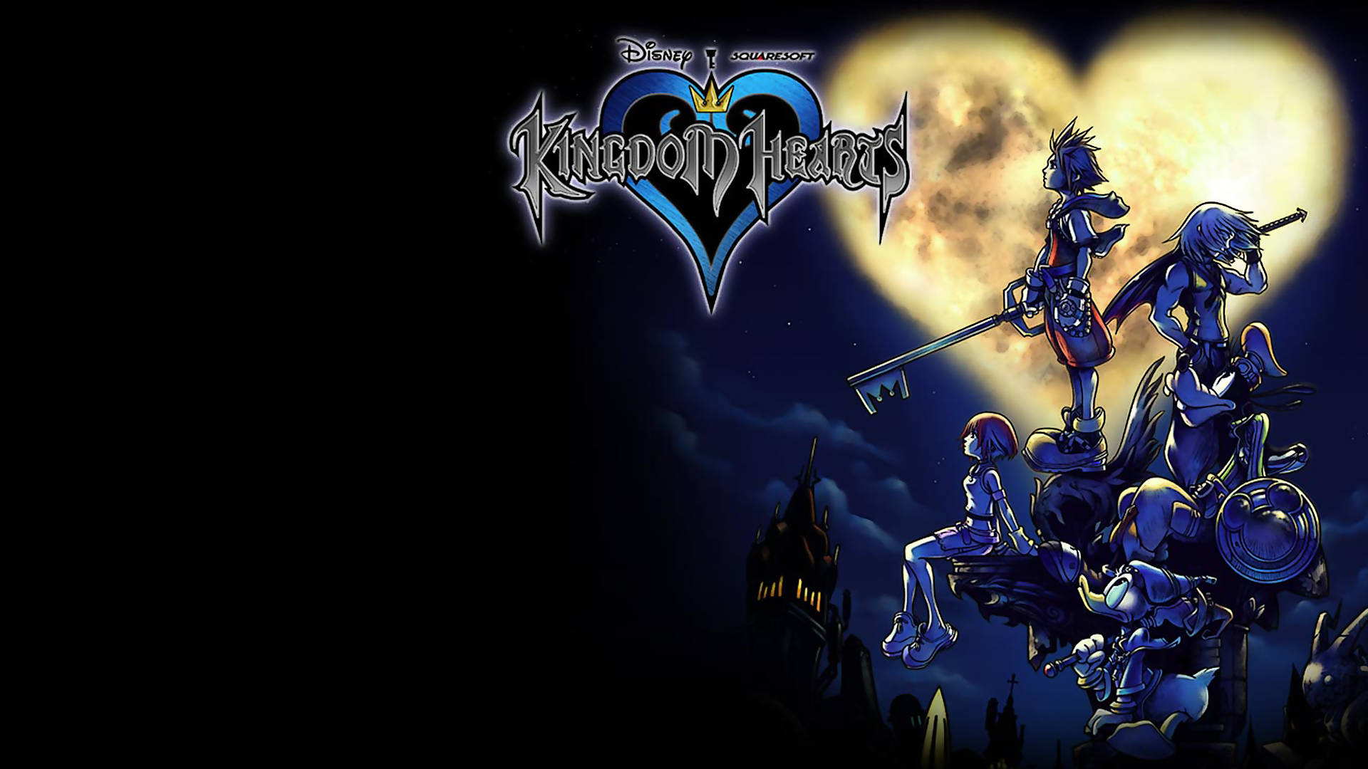 Kingdom Heart Logo Kilit Ekranı Duvar Kağıdı
