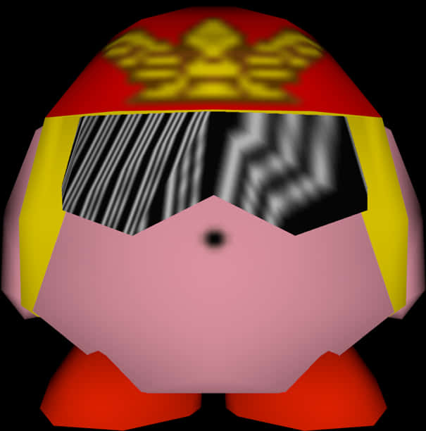 Kirby Bulanık Arka Plan Duvar Kağıdı