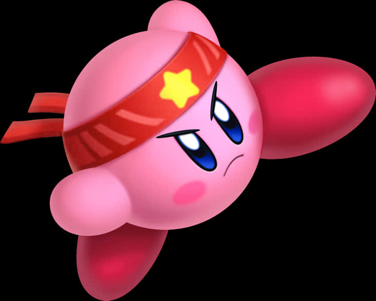 Kirby Dövüş Duruşu Duvar Kağıdı