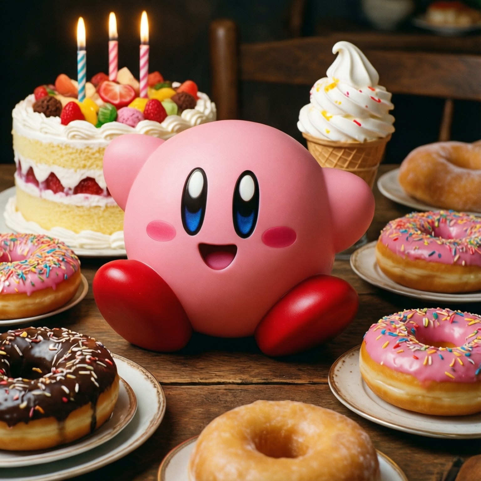 Kirby'nin Ziyafeti Duvar Kağıdı