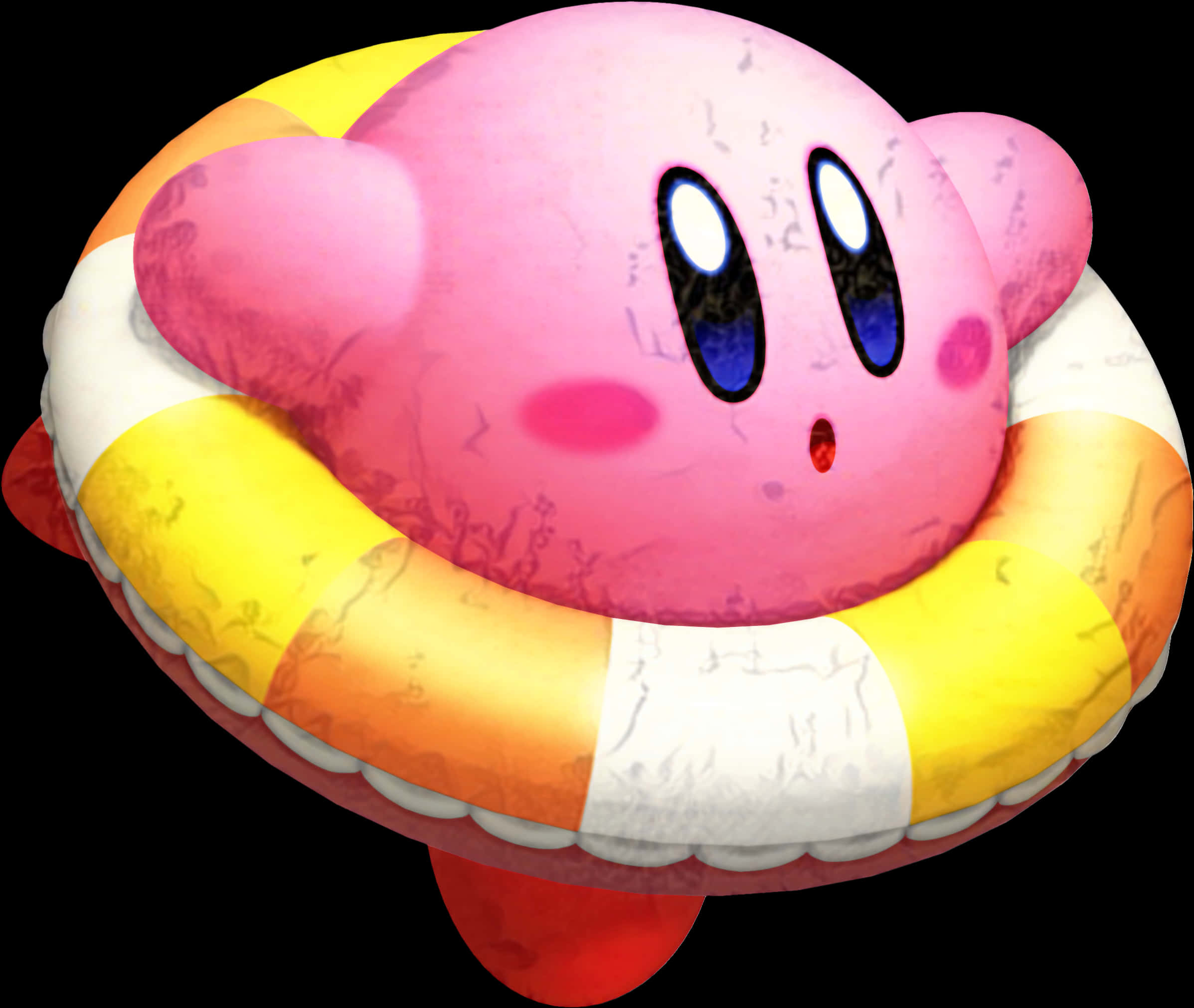 Kirby Şişme Yüzdürme Duvar Kağıdı
