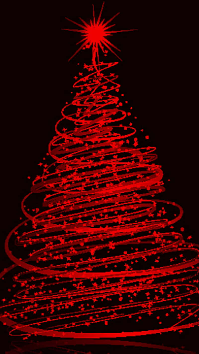 Kırmızı Bir Noel'in büyüsüyle neşe saçmaya hazır olun! Duvar Kağıdı