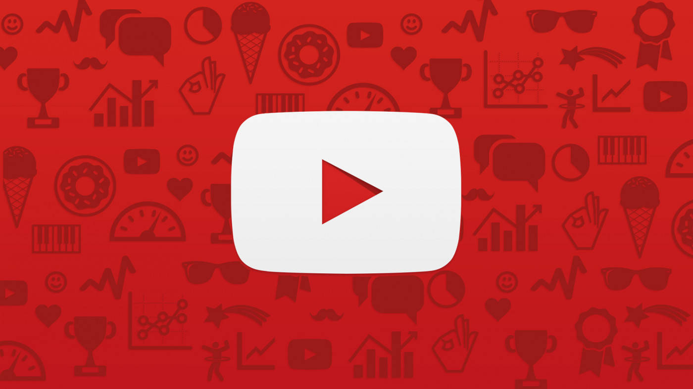 Kırmızı YouTube Arka Planı Duvar Kağıdı