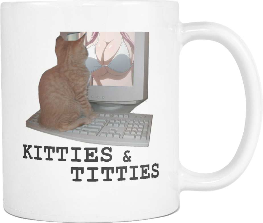 Kittiesand Titties Kupa Duvar Kağıdı