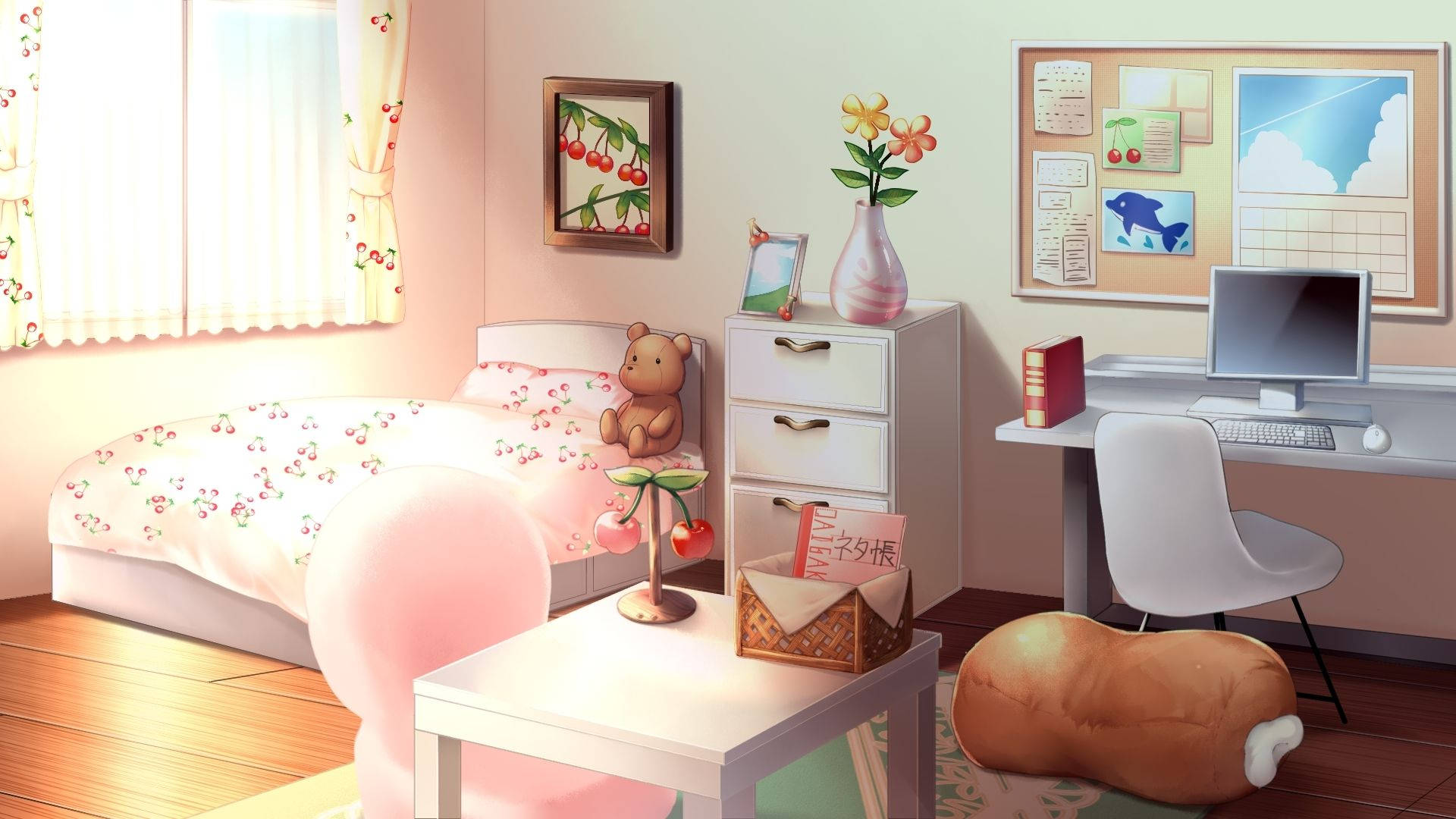 Kız Gibi Anime Odası Duvar Kağıdı